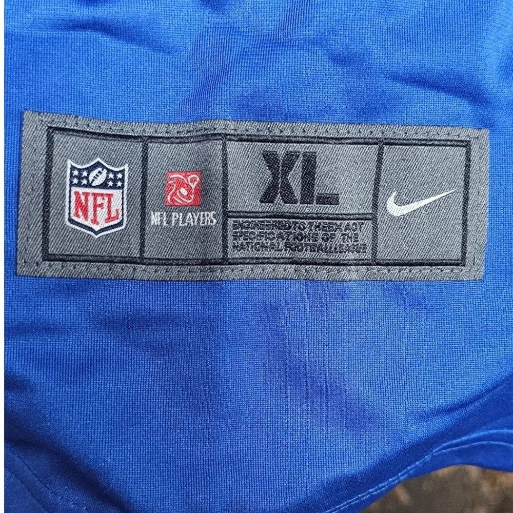 Nike Buffalo Bills Damar Hamlin 3 Jersey Royal Blue Mens XL NFL On Field New